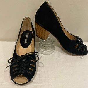 Chelsea crew black suede 9